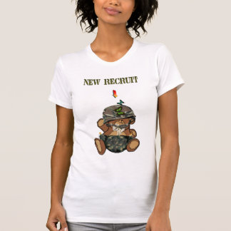 *Newの新兵のベビー Tシャツ