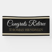 NEW!おめでとうカスタムリタイリーバナー 横断幕 (横)