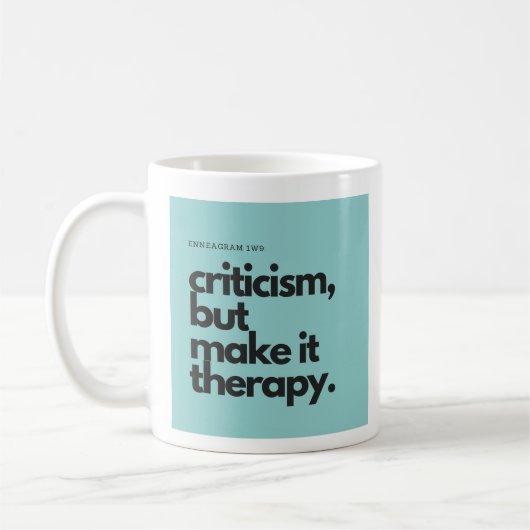 *NEW*のMillenneagram 1w9の翼のマグ コーヒーマグカップ (左)