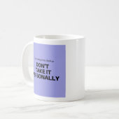 *NEW*のMillenneagram 5w6の翼のマグv.2 コーヒーマグカップ (正面左)