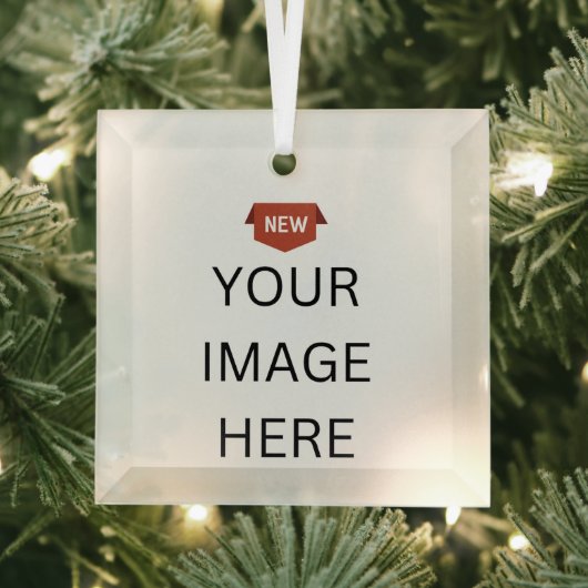 NEW!オーナメント – ガラススクエアオーナメント-カスタム ガラスオーナメント (インサイチュ)