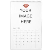 NEW!カレンダー – 米国 – 英語 – 祝日 カレンダー (3月 2026)