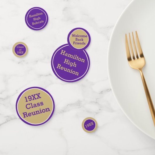 NEW!クラスカスタム懇親会テーブル紙吹雪 コンフェッティ (グループ)