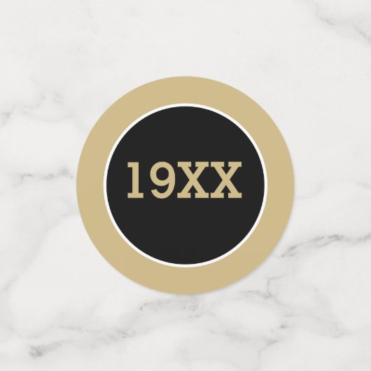 NEW!クラスカスタム懇親会テーブル紙吹雪 コンフェッティ (スモール正面)