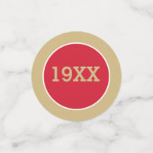 NEW!クラスカスタム懇親会テーブル紙吹雪 コンフェッティ (スモール正面)