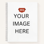 NEW!スパイラルノートブック8.5"x11"グラフ – グレースパイラル ノートブック (正面)