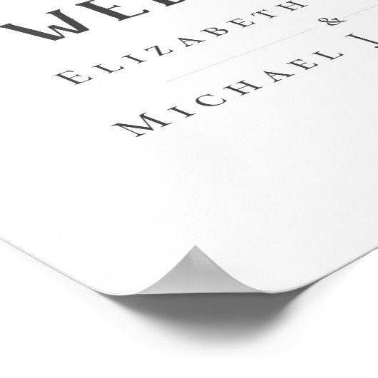 NEW!デザインオイベン結婚トのポスター予算 ポスター (角)