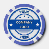 NEW!トランプのポーカーチップス – 青 – カスタム ポーカーチップ (裏面)