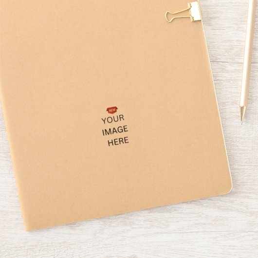 NEW!ビニールステッカー光沢2'' x 2' -カスタム – カット シール (ノートブック)