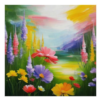 NEW!フローラパス水彩写真の拡大 フォトプリント           