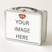 NEW!メタルランチボックス – ステンレス – カスタム メタルランチボックス (正面)