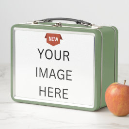 NEW!メタルランチボックス – 緑 – カスタム メタルランチボックス