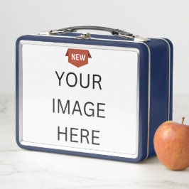 NEW!メタルランチボックス – 青 – カスタム メタルランチボックス