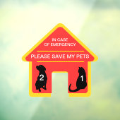 NEW!万一の場合はペット救に頼む ウィンドウサイン (シート3)