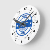 NEW!壁掛け時計、8"円形アクリル ラウンド壁時計 (傾斜)