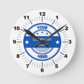 NEW!壁掛け時計、8"円形アクリル ラウンド壁時計 (正面)