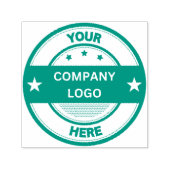 NEW!承認！インク入力スタンプ – 緑のインク セルフインキングスタンプ (デザイン)