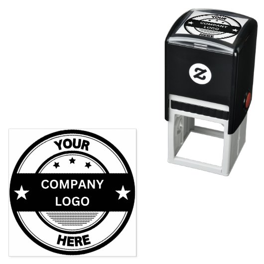 NEW!承認！インク入力スタンプ – 黒インク セルフインキングスタンプ (インサイチュ)