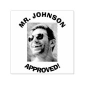 NEW!承認！インク入力スタンプ – 黒インク セルフインキングスタンプ (デザイン)