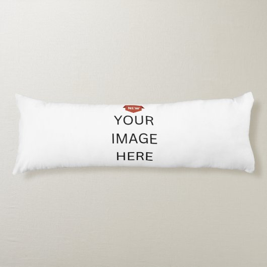 NEW!抱き枕- 20 x 54インチ(長カスタマイズ) -  ボディピロー (正面)