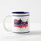 NEW!神と国アメリカ ツートーンマグカップ (左)