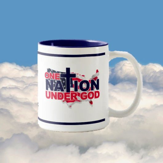 NEW!神と国アメリカ ツートーンマグカップ