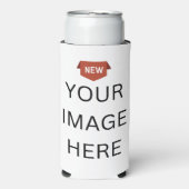 NEW!背の高いクーラーボックス – フォームカスタマイズ-  スリム缶クーラー (Seltzer正面)