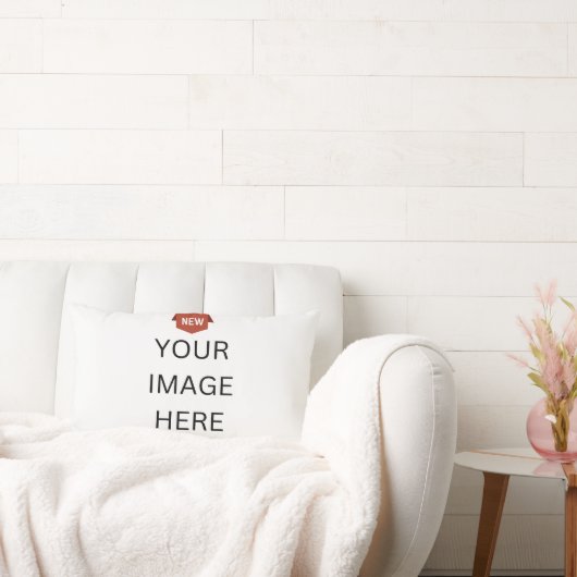 NEW!腰枕13インチx 21インチ綿 – カスタマイズ ランバークッション (ソファ)