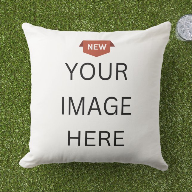 NEW!装飾用クッションBig 20"x20"屋外 – カスタマイズ アウトドアクッション (芝生)