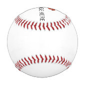 NEW!野球規制サイズ – カスタム 野球ボール (裏面)