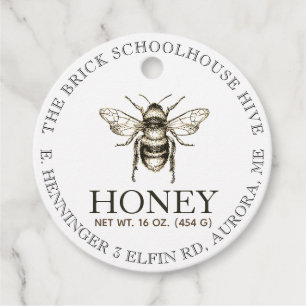 NEW 2020はちみつ栄養ファクトラベル フェイバータグ