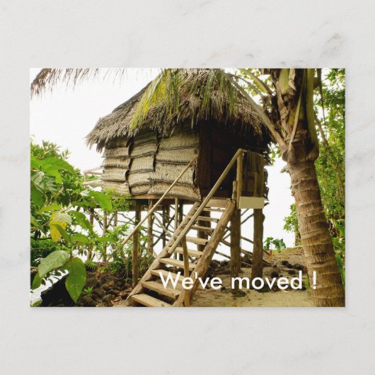 New Address 案内ポストカード (正面)