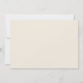 New Address Wildflower Moving Announcement 案内状 (裏面)