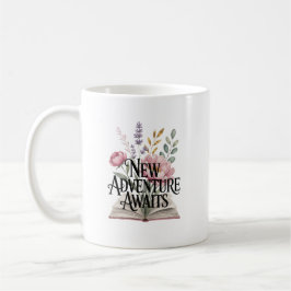 New Adventure Awaits New Job Personalized コーヒーマグカップ