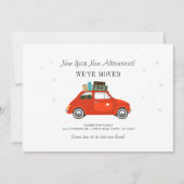 New Adventures Simple Change of Address Moving 案内状 (正面)