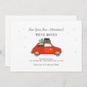 New Adventures Simple Change of Address Moving 案内状 (正面/裏面)