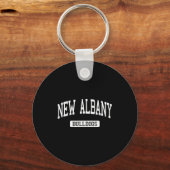New Albany High School Hs New Albany In Varsity Sr キーホルダー (正面)