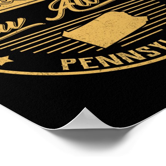 New Albany Pennsylvania Its Where My Story Begins  ポスター (角)