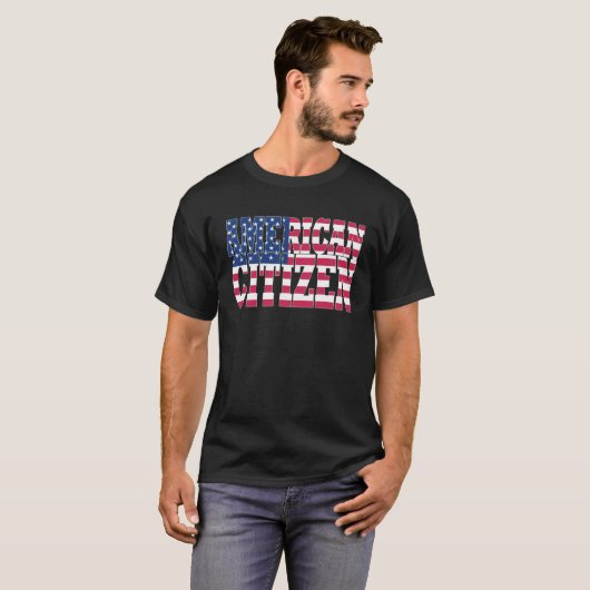 New American Citizen  Citizenship Tシャツ (正面フル)