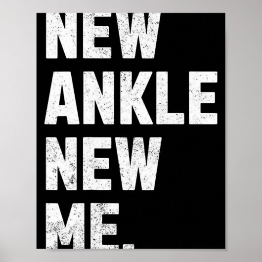 New Ankle, New Me! Funny Ankle Replacement Surgery ポスター (正面)