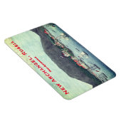 New Archangel, Russia (Sitka)の磁絵画石 マグネット (右側)