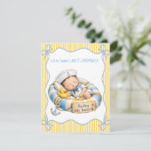 New Arrival Baby Shower Digital Download Invite 招待状 (スタンド正面)