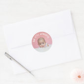 New Baby ラウンドシール (封筒)