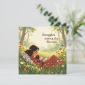 New baby card for mom warm heartfelt message  カード (スタンド正面)