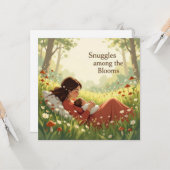 New baby card for mom warm heartfelt message  カード (正面/裏面インサイチュ)