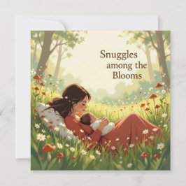 New baby card for mom warm heartfelt message カード