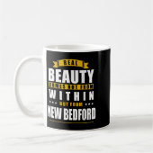 New Bedford - Funny D City Gift  コーヒーマグカップ (左)