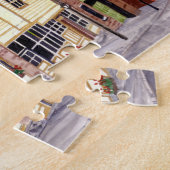 New Bedford Massachusetts New England Painting ジグソーパズル (側面)