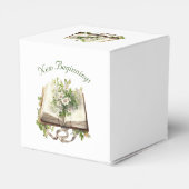 New Beginningsフローラオープンブック結婚ズ フェイバーボックス (裏面サイド)