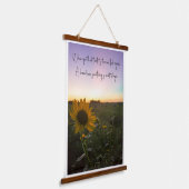 New Beginnings 吊り下げ型タペストリー (傾斜あり)